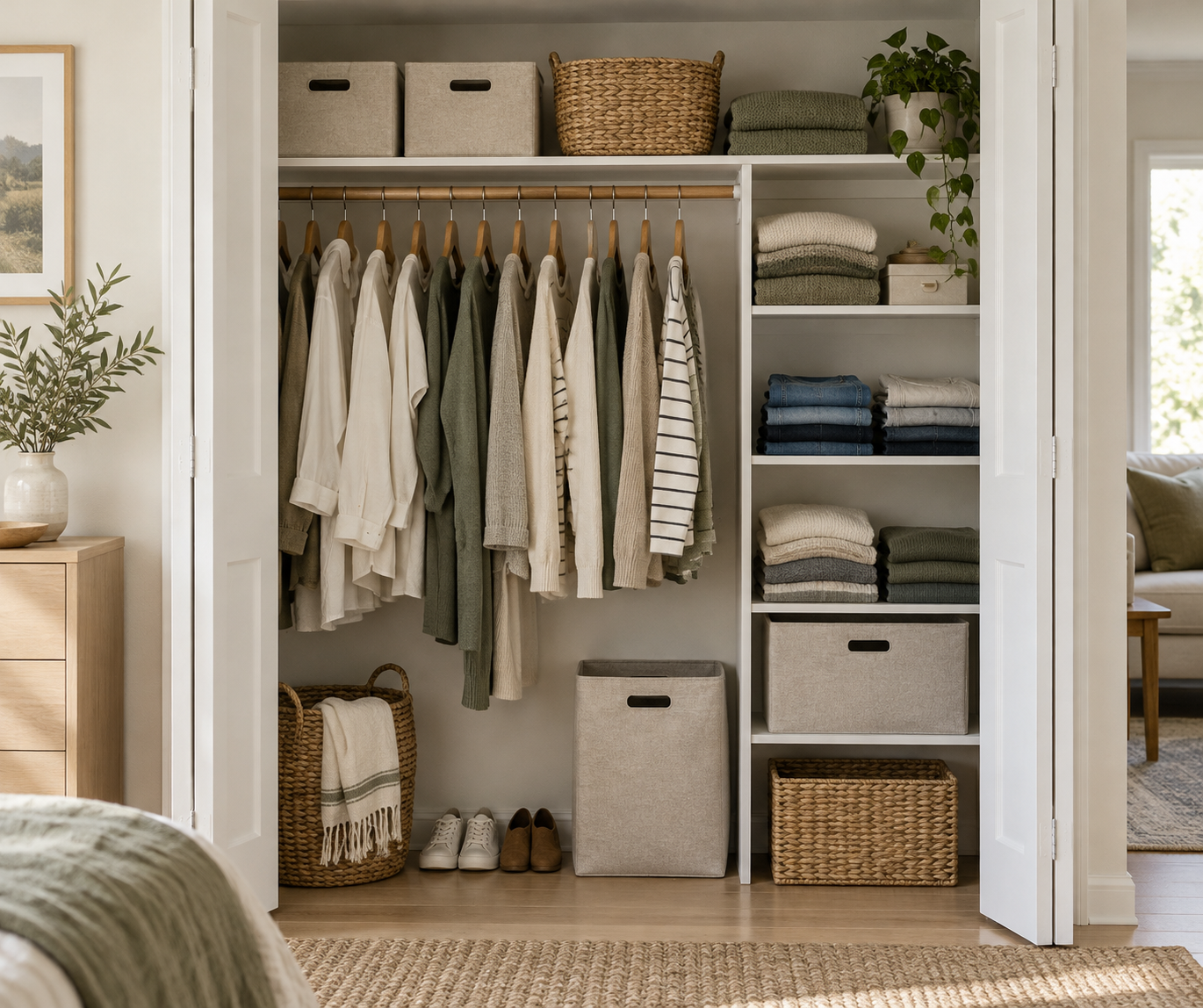 Illustrative compact home interior
